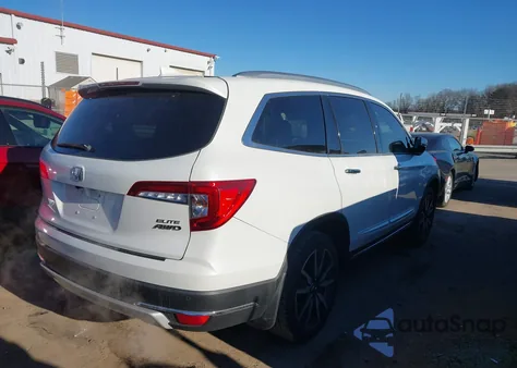 2022 Honda Pilot Awd Elite from USA, damaged, VIN 5FNYF6H07NB053800